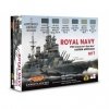 Lifecolor CS33 Acrylic paint set Royal Navy Set 1 6x22ml